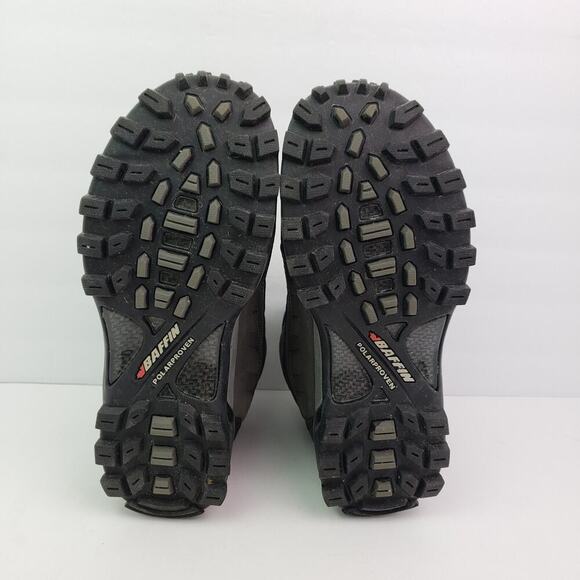 Baffin Polar Proven Womens Size 7 Gray Black Waterproof Hiking Boots Soft-W001 - Picture 8 of 15